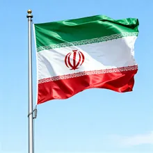 پرچم ایران ساتن ایرانی با جاچوب 90*150 gallery0