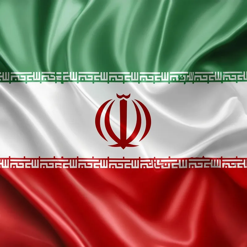 پرچم ایران ساتن ایرانی با جاچوب 110*170 gallery0