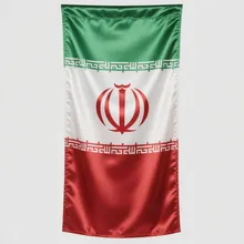 پرچم ایران مدل عمودی – ساتن چینی/پانچ gallery0